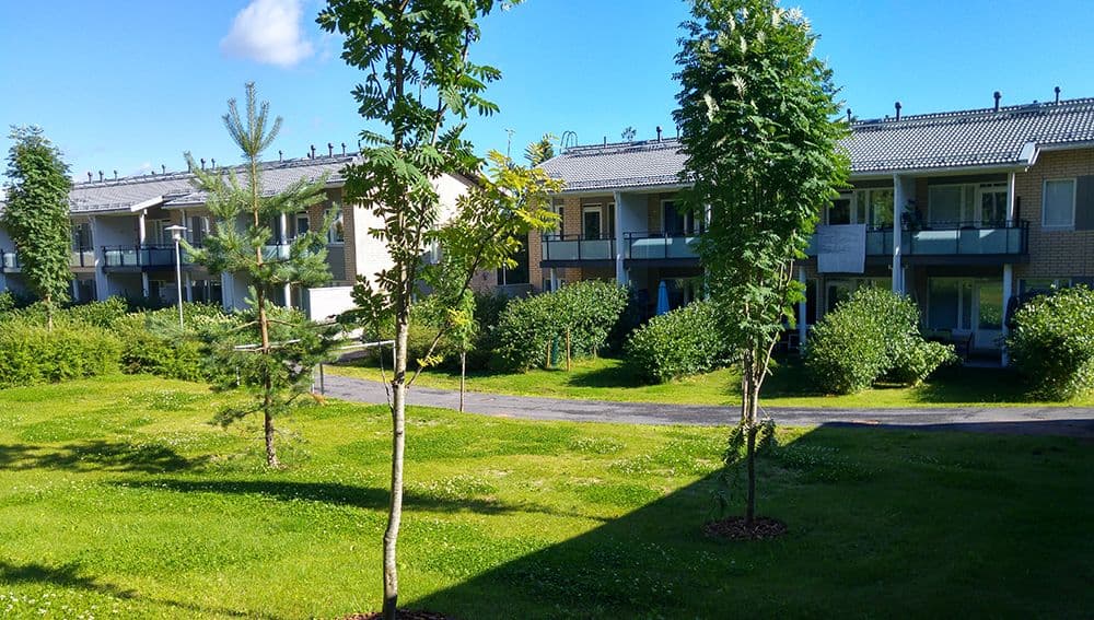 Voinko asunnon pihalle rakentaa terassin?