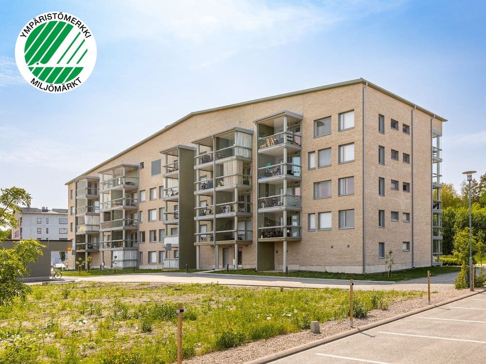 YH Kodeille ensimmäinen Joutsenmerkitty kerrostalo Turkuun