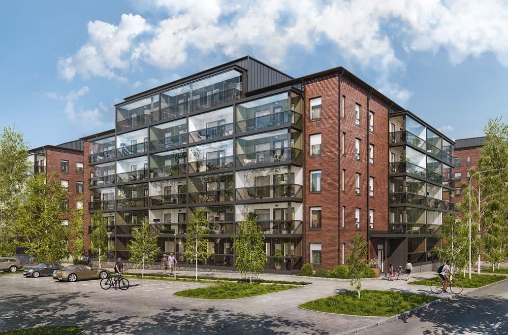 YH Kotien Hatanpään Kartanonportin viimeisen kohteen rakentaminen alkaa